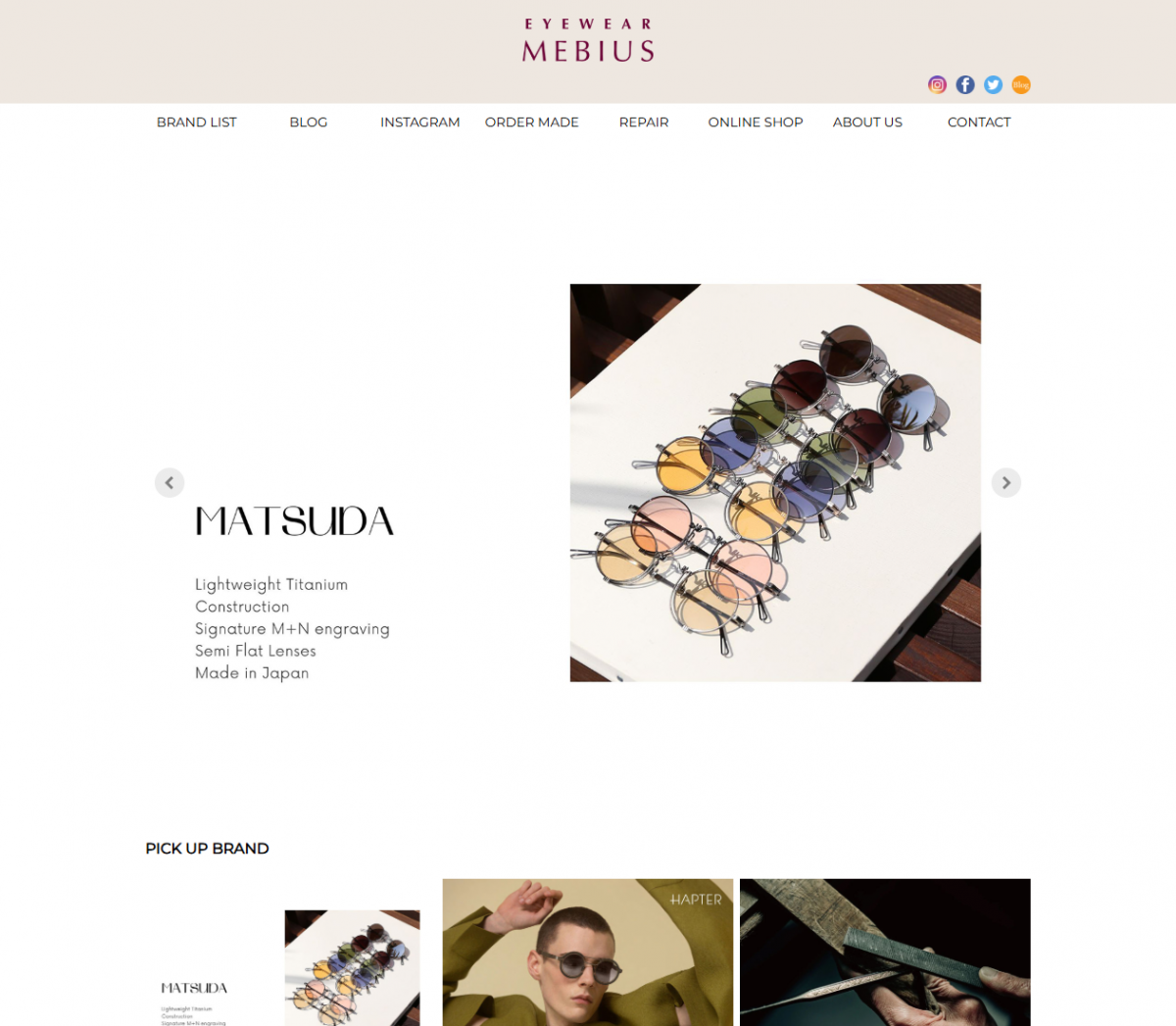 EYEWEAR MEBIUS